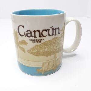 New With Tags Starbucks Coffee Cancun Ceramic Mug